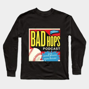 The Bad Hops Non-Cincinnati Reds Red Logo Long Sleeve T-Shirt